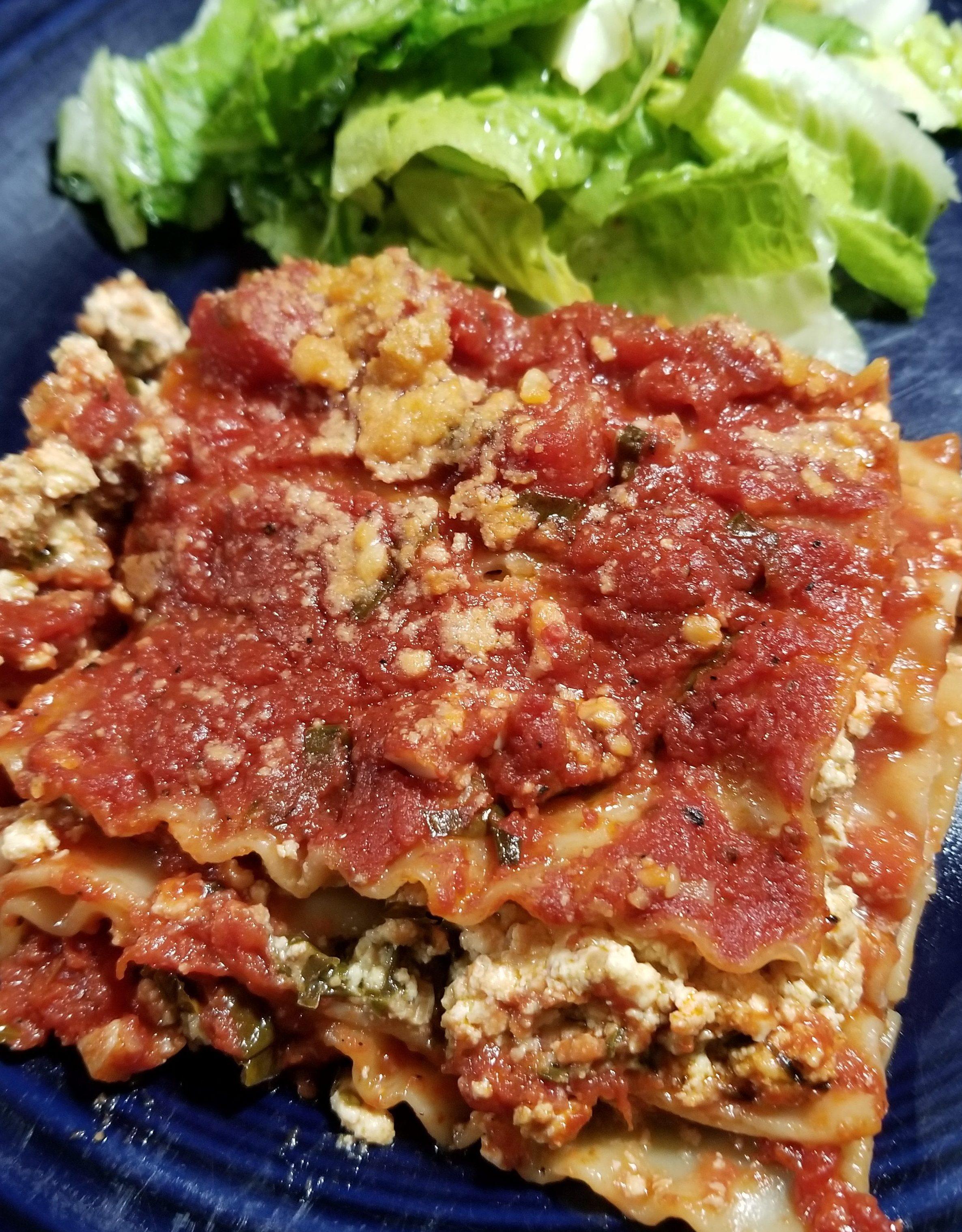 Lovely Luscious Vegan Lasagna is a Super Simple Supper